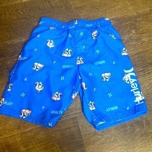 Hurley sz 7 boys swim shorts